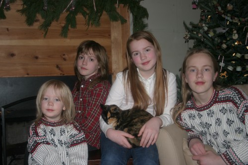 Christmas Picture of my children 2010 Christmas Picture of my children