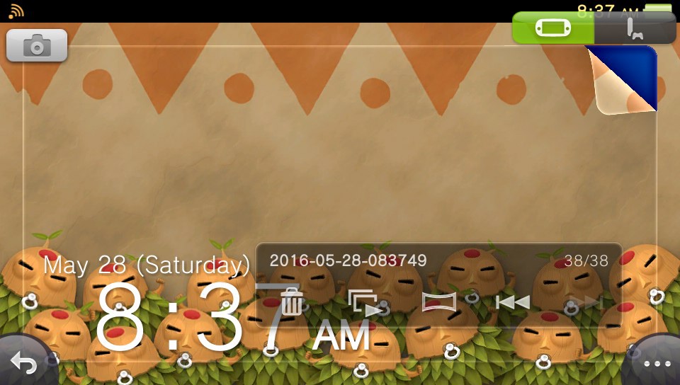 Originally screenshot taken May 28, 2016 PixelJunk Monsters on my PS Vita screensaver
