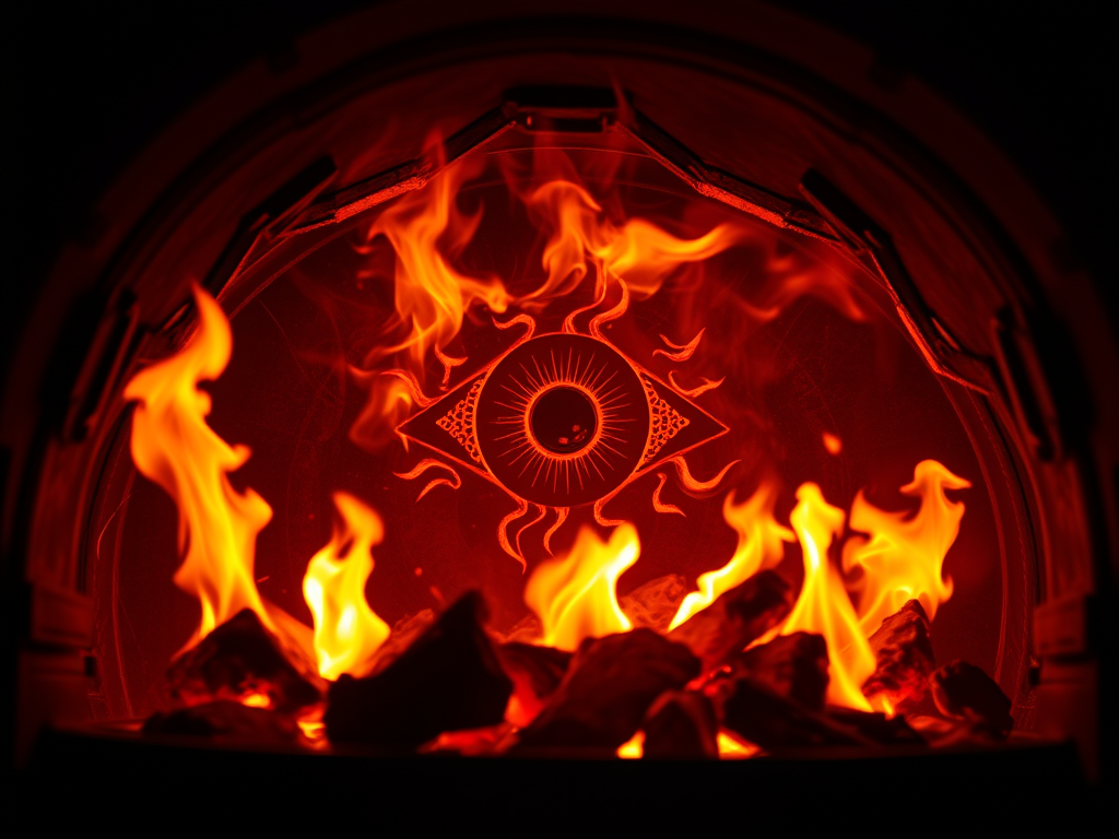 Oven flash Bang Fire!