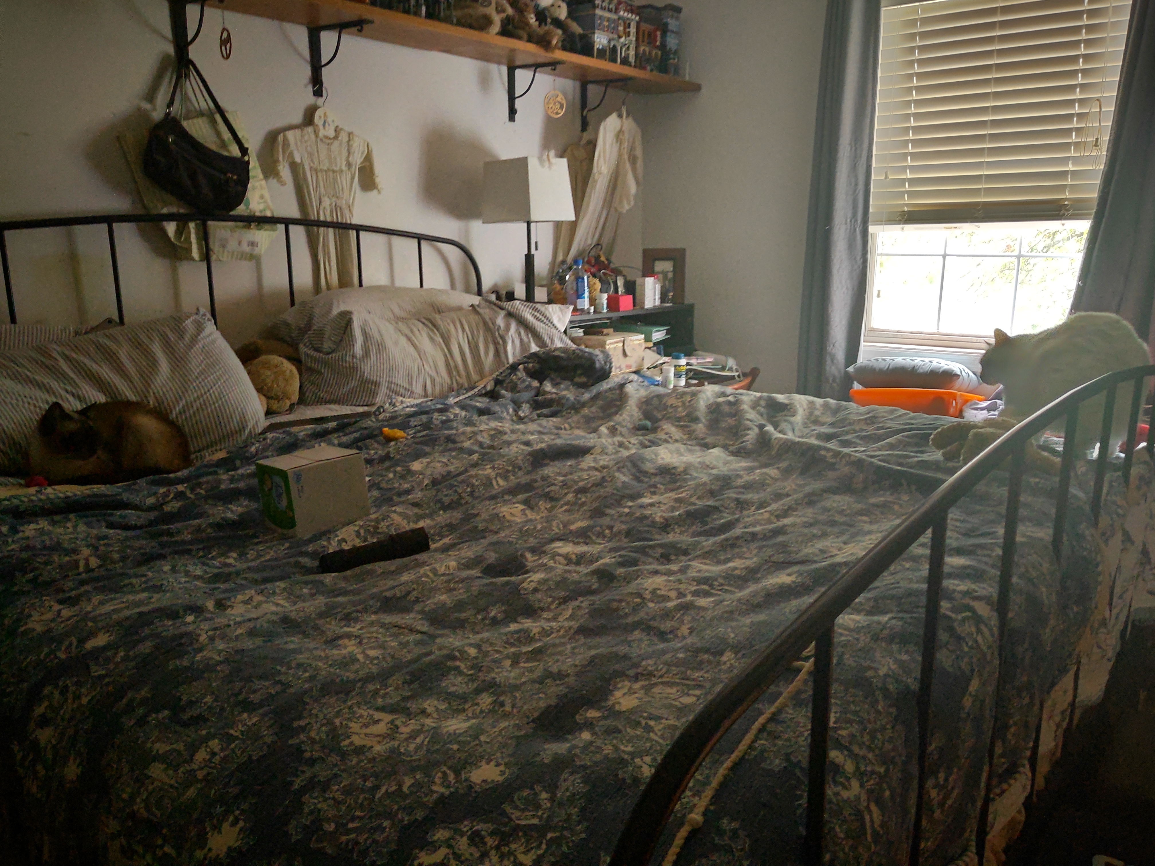 I never have felt like our bedroom was mine
